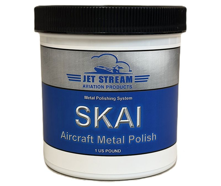 JET STREAM® SMP01 SKAI™ Tan Aircraft Metal Polish - 1 lb Can