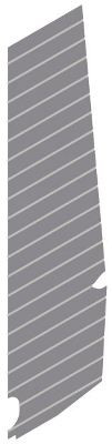 McFarlane Aviation MC0531001-9 FAA-PMA Right Hand Rudder Skin