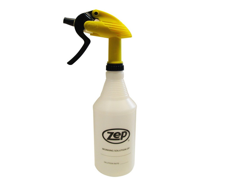 ZEP® 7332 Blue/Yellow Professional Empty 32 oz Trigger-Spray Bottle