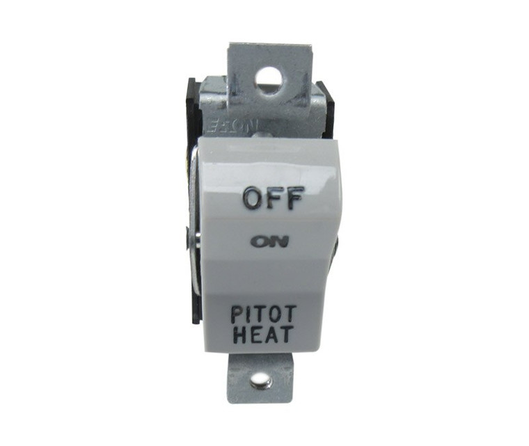 Piper 587-828 White "Pitot Heat" Rocker Switch