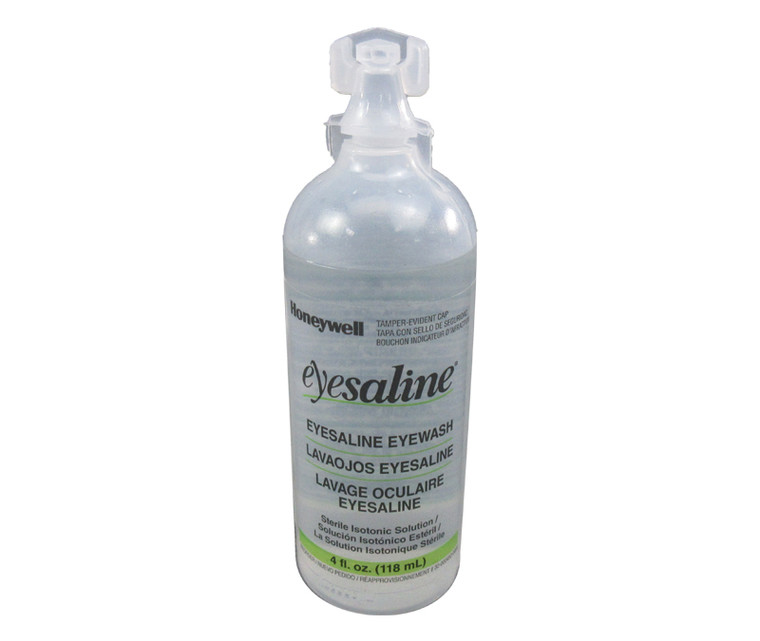 Honeywell North® 32-000452-0000 Eyesaline® Personal Sterlie Eyewash Bottles - 118 mL (4 oz) Bottle