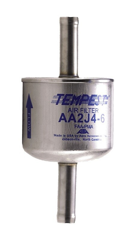 TEMPEST® AA2J4-6 Inline Pneumatic Filter Assembly
