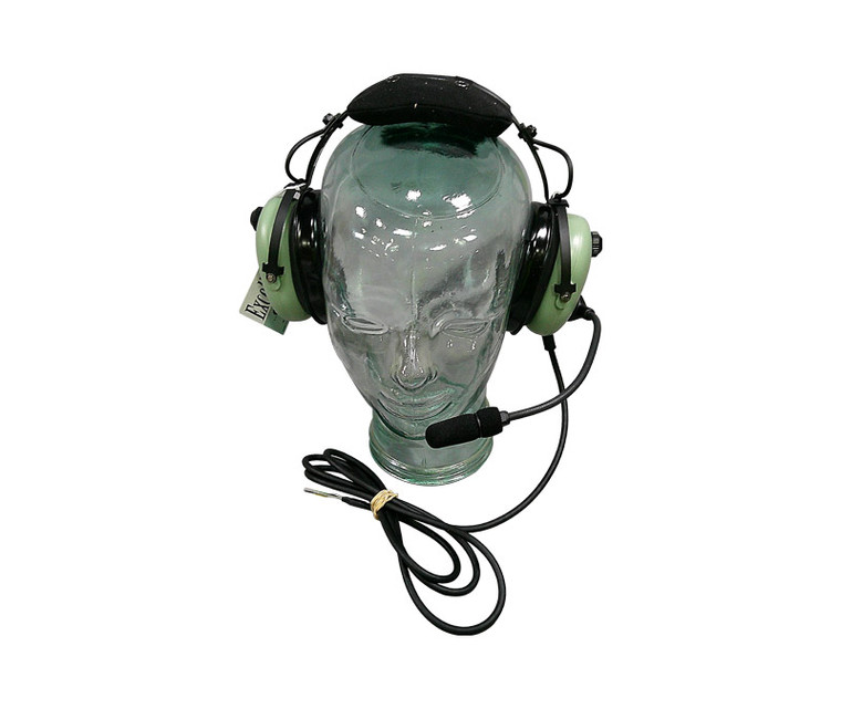 David Clark 40689G-02 Model H8530 Over-the-Head 5' Straight Cord with raw wire ends Pro Audio Headset