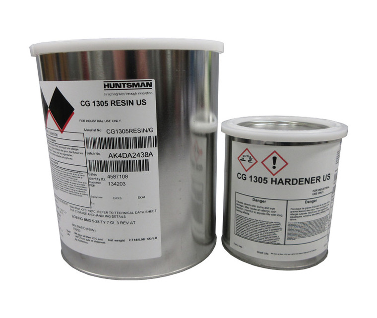 HUNTSMAN® CG-1305-A/B BMS5-28 Type 7 Class 3 Revision AU Spec Medium Density Epoxy Syntactic - Gallon Kit