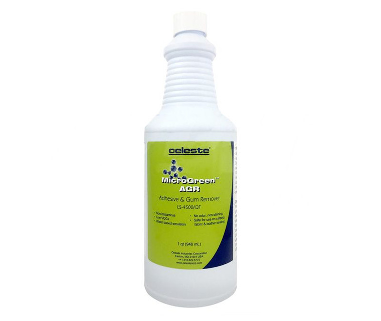 Celeste® MICROGREEN™ AGR LS-4500/QT Adhesive & Gum Remover - Quart Bottle