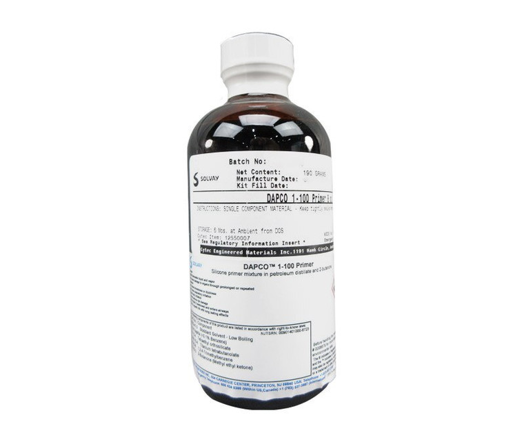 DAPCO® 1-100 BMS 5-63 Type 1 Spec Silicone Adhesive Primer - 8 oz Jar