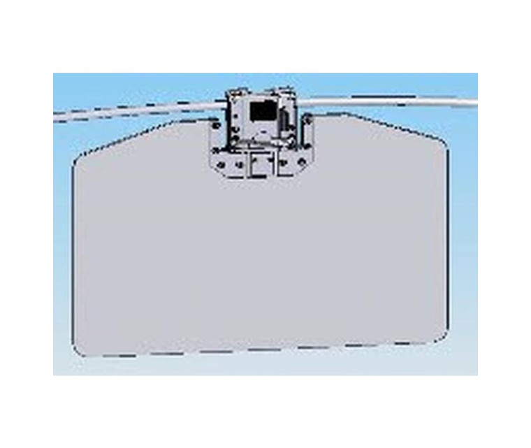 Rosen R1610402 Embraer 145 Gray Replacement Sunvisor System Lens Only