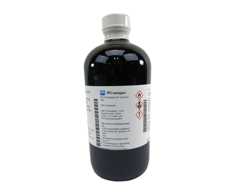 PPG® PR-148 Blue PRC Standard Spec Sealants Adhesion Promoter - Pint Glass Bottle