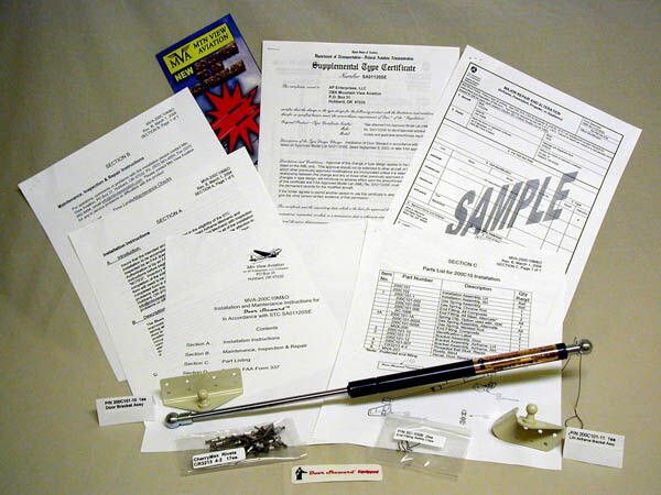 Door Steward 200C10-2 Right Cabin Door Installation Kit