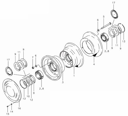 Cleveland Wheel & Brake 40-59A Wheel Assembly