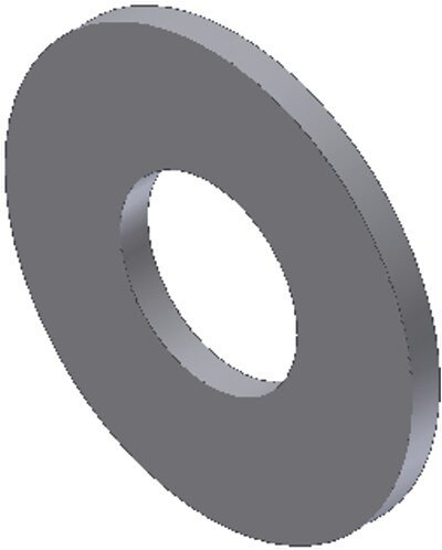 McFarlane Aviation MCS14505N12 050 FAA-PMA Flap Roller Shim - Stainless Steel