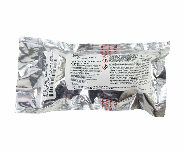 3M™ Aerospace AC-130-2 BMS5-162 Type I, Form 2S Spec Surface Pre-Treatment - 100 mL Kit