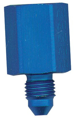 Aeronautical Standard AN894D4-3 Aluminum Adapter, Straight, Tube to Boss