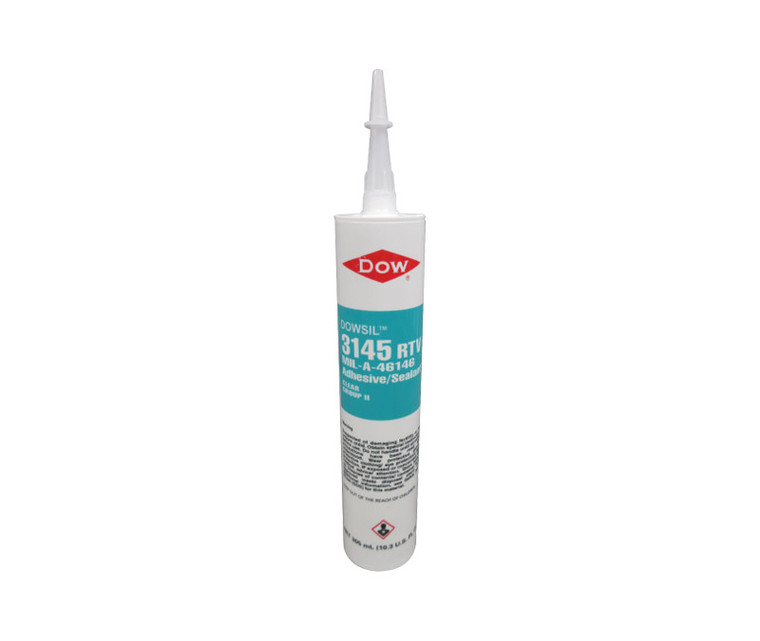 DOWSIL™ 3145 RTV Clear Adhesive Sealant - 305 mL (10.3 oz) Cartridge