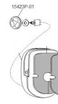 David Clark 15423P-01 Knob, Volume Control