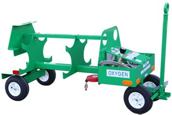 Tronair® 20-4504-7000 4-Oxygen Bottle Cart