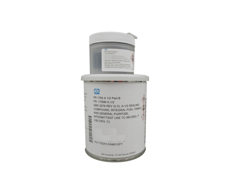 PPG® PR-1750 A-1/2 AMS-3276 Class A-1/2 Spec Fuel Tank Sealant - Pint Kit