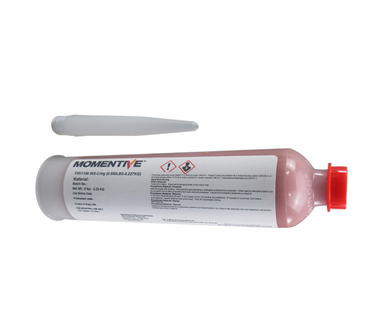 Momentive™ FRV1106 Red Fluorosilicone Adhesive Sealant - 5.4 oz Semco Cartridge