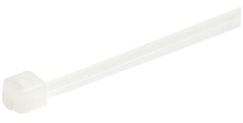 HellermannTyton T18S9M4 Cable Tie - Natural - 4" - 18lb - 500/Pack