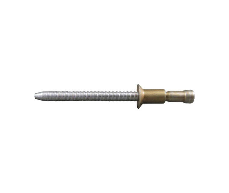 CHERRY® MS CR9162-4-02 Universal Head Self-Plugging Serrated Stem Blind Rivet - 100/Pack