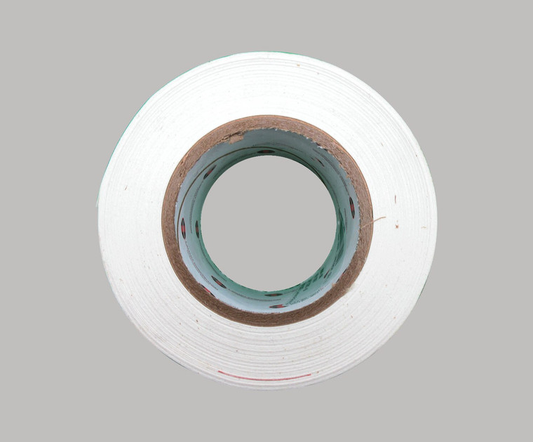 Luminary Air Group M9948-3000 White Matte Polyethylene Tape - 3" x 60 Yard Roll