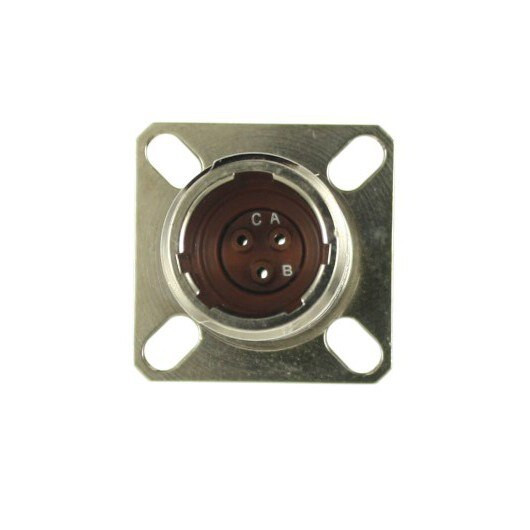 Military Specification D38999/20WA98SN Connector, Receptacle, Electrical