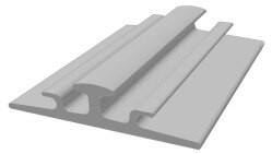 McFarlane Aviation STE104 Carpet Guard Seat Rail Extrusion - Sold per Inch