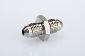 SAE Aerospace Standard AS5174J0808 Stainless Steel Nipple, Tube