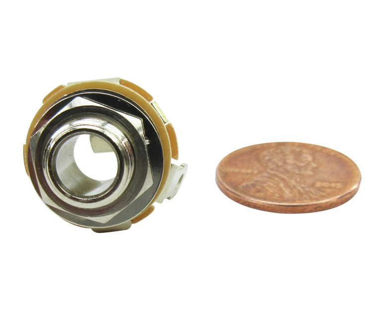 Switchcraft 11 .1/4" Mono - 2 Conductor Microphone Jack - JJ034 - 10/Pack