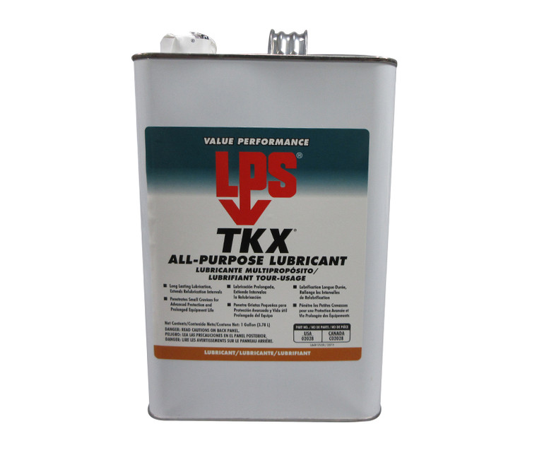 LPS® 02028 TKX Dark Green All-Purpose Penetrant Lubricant - Gallon Jug