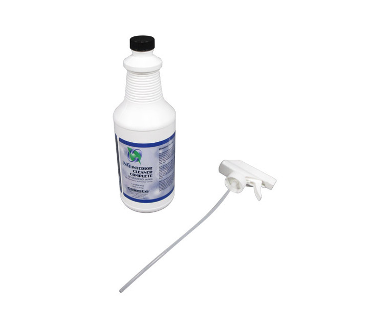 Celeste® SP-85000NG/QT Clear Next Generation Interior Cleaner Complete - Quart Bottle