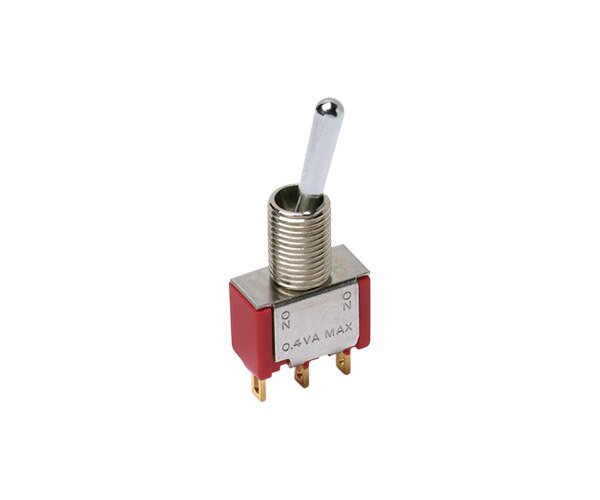 ITT 7203SH3ZQE DPDT Mini Batt Toggle Switch