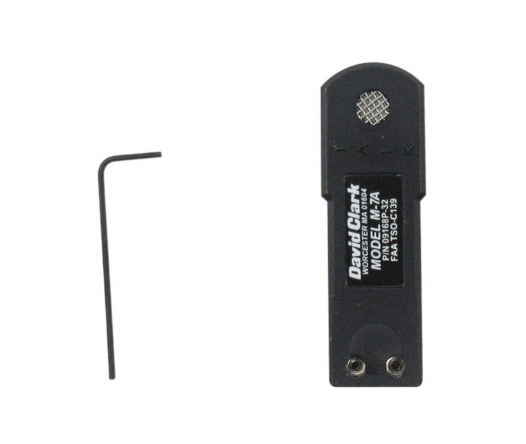 David Clark 09168P-33 Model M-7A Amplified Electret Headset Microphone