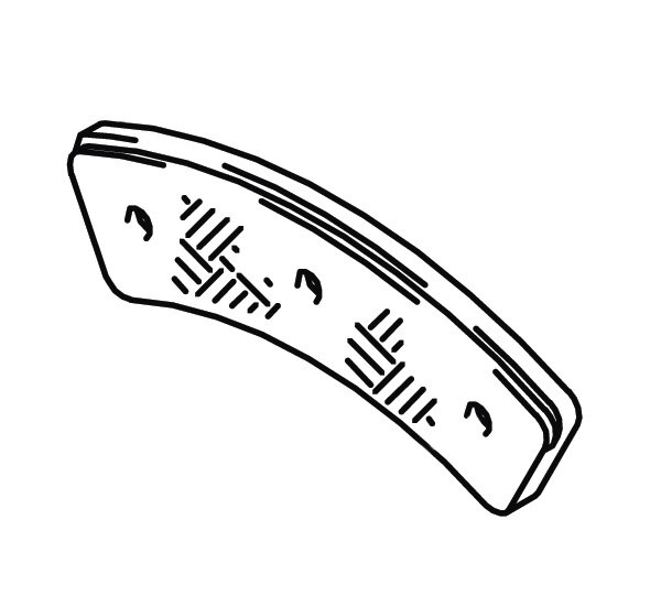 Cleveland Wheel & Brake 066-11100 Lining