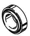 Cleveland Wheel & Brake 214-00800 Tapered Roller Bearing