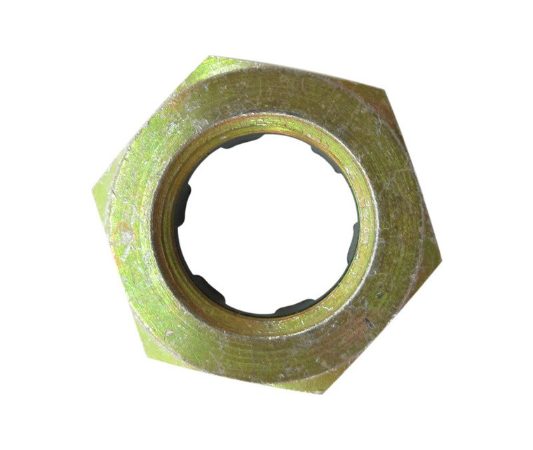 Military Standard MS17826-10 Steel Nut, Self-Locking, Slotted, Hexagon