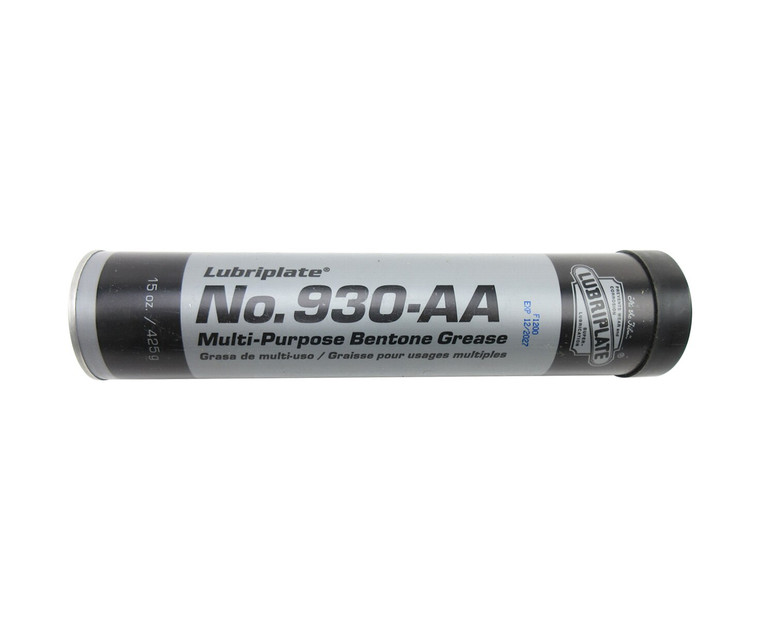 LUBRIPLATE® L0096-098 No. 930-AA White NLGI Grade 1 High-Temperature Multi-Purpose Grease - 411 Gram (15 oz) Cartridge