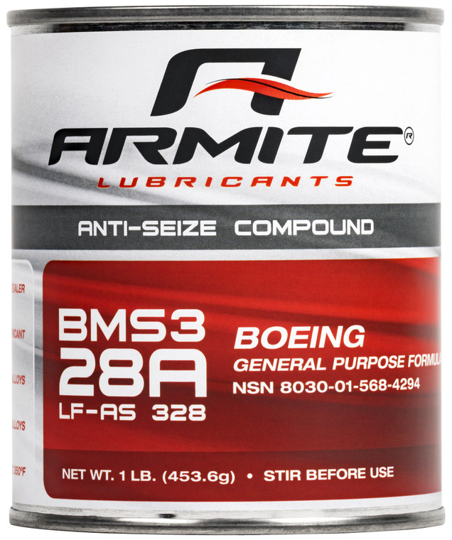 Boeing BMS 3-28A (LF-AS 328) Gray General-Purpose Anti-Seize Compound - 1 lb Can