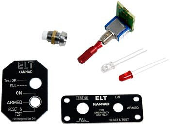 Orolia Kannad S1820513-21 Model RC102 Remote Control Panel Kit