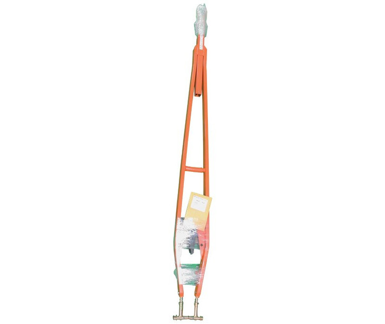 Brackett TR-34R Orange 7' 8" to 8'-8" Telescoping Length 14,000 lbs. Capacity Universal Towbar with Ring Hitch