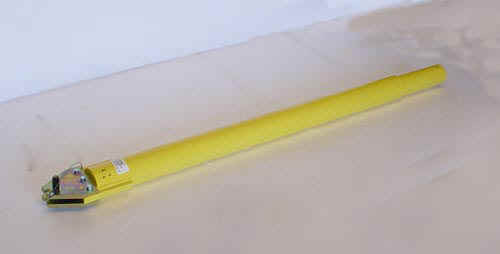 Brackett TY-GAL1 Yellow Gulfstream Galaxy G200/G280 4-1/2' Extension Towbar Head (10' Towbar Required)