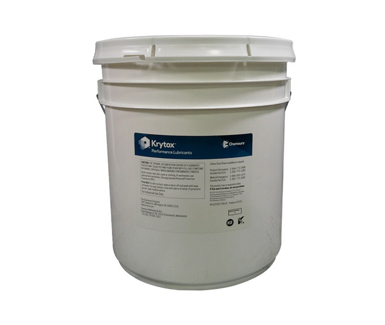 Chemours™ Krytox™ GPL 206 PTFE Thickened Standard General-Purpose Grease - 20 Kg Pail