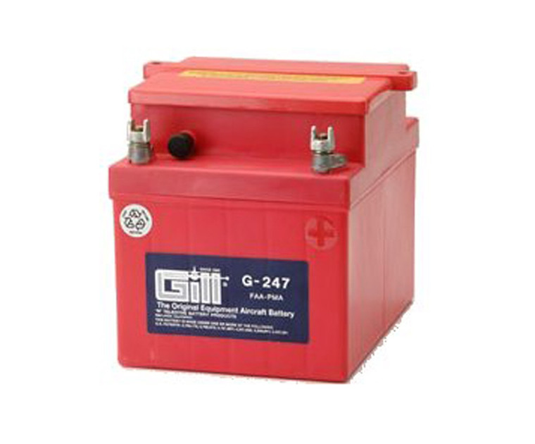 Gill G-247 Aircraft Battery without Acid