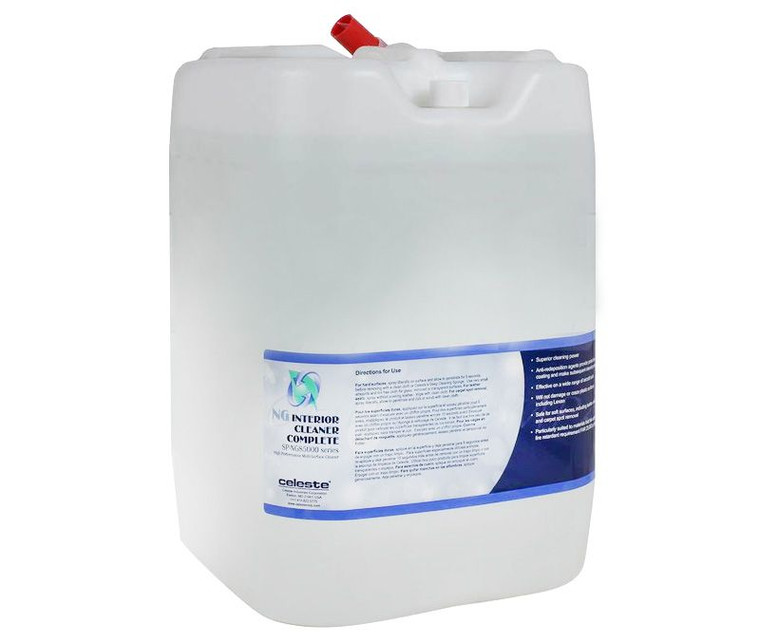 Celeste® SP-85000NG/5 Clear Next Generation Interior Cleaner Complete - 5 Gallon Pail