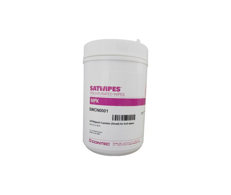 SATWIPES® SWCN0001 Methyl Normal Propyl Ketone Wipe (SW420058) Replacement Empty Canister Only