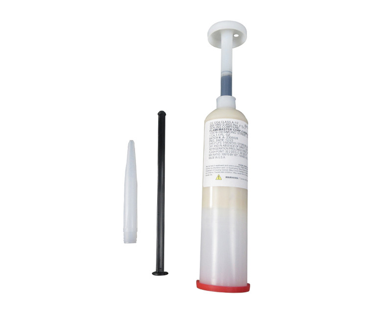 Flamemaster CS 3204 A-1/2 Black AMS-S-8802E Type 2 (no QPL) Spec Fuel Tank Sealant - 6 oz (3.5 fl oz) Injection Kit