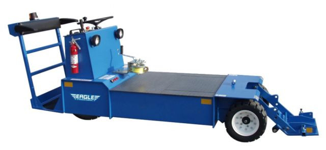 Tronair® EAGLE™ eJP-3 Stand-Up (30,000 lb capacity) Towbarless Electric Aircraft Tug