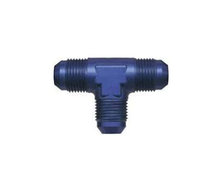 SAE Aerospace Standard AS1035W060606 Aluminum Steel Tee, Tube to Boss