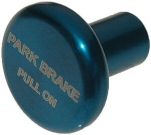 McFarlane Aviation 6277LP Blue Round Parking Brake Knob