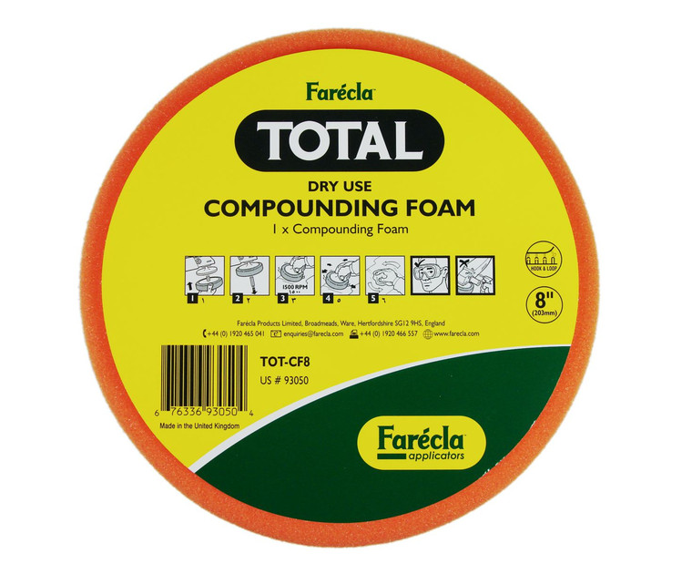 Farecla 93050 8" Total Compounding Foam